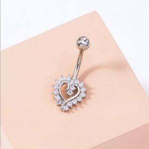 ✨2/$25✨ Heart Copper Belly Ring